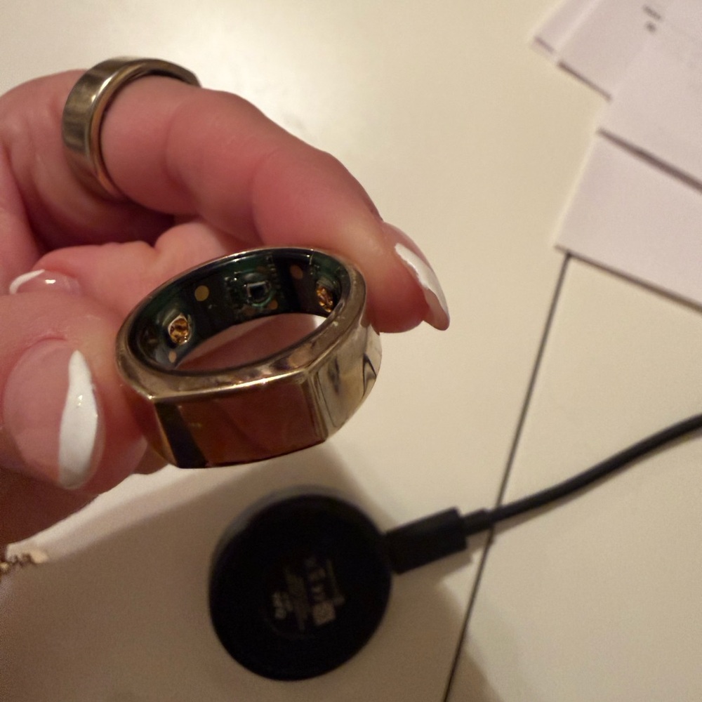 Oura Ring Gen 3 Gold Size 7